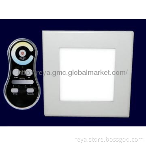 15.5x15.5cm Dimmable LED Panel Lights with RF controller